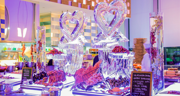 Anise, Valentines day at InterContinental Dubai Festival City 